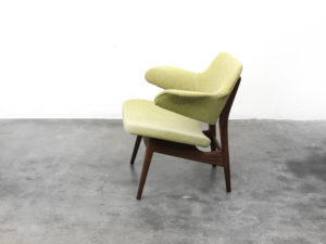 Bebop-Wébé fauteuil-Louis van Teeffelen-Teak Armchair-vintage furniture-vintage design-vintage meubels