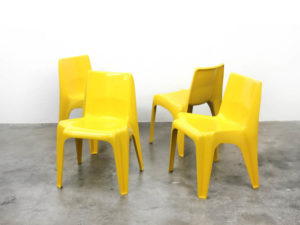 Bebop-Bofinger-plastic chairs-Model BA1171-Helmut Bätzner-vintage meubels