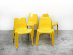 Bebop-Bofinger-plastic chairs-Model BA1171-Helmut-Bätzner-vintage meubels