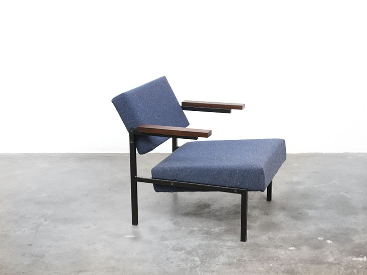 Spectrum Fauteuil SZ64, Martin Visser - Bebop - lounge chair - tweed fabric -
