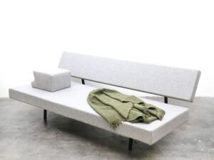 Bebop-Martin Visser-slaapbank-Spectrum-grijs gemeleerd-vintage furniture-bebopvintage-vintage design