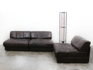 Bebop-DS76 Modular sofa-De Sede-brown leather-1972-vintage furniture-bebopvintage