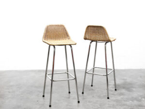 Bebop-Rohé barkrukken-vintage furniture-vintage design-dutch design-bebopvintage
