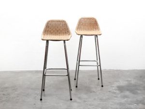 Bebop-Rohé barkrukken-vintage furniture-vintage design-dutch design-bebopvintage
