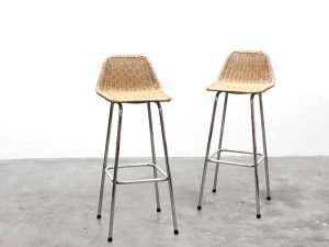 Bebop-Rohé barkrukken-vintage furniture-vintage design-dutch design-bebopvintage