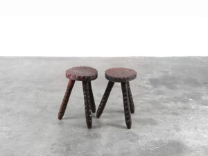 Bebop-set van twee krukken-Made in Spain-vintage furniture-bebopvintage
