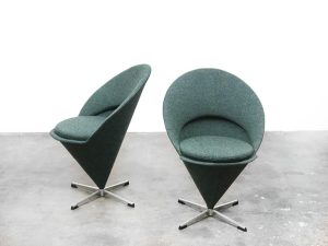 Bebop-cone chair-Fritz Hansen-Verner Panton-vintage furniture-bebop