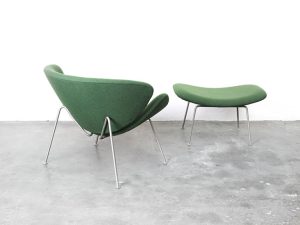 Bebop-Artifort-Orange Slice-Footstool P437-vintage furniture-bebopvintage