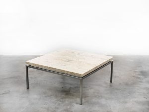 Bebop-Travertin salontafel-coffeetable-vintage furniture-bebopvintage