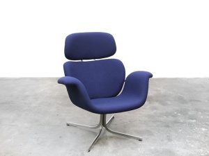 Bebop-Artifort-F545-Big Tulip-grote kuip-Pierre Paulin-reupholstered-vintage furniture-bebopvintage