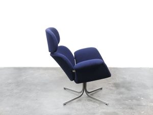 Bebop-Artifort-F545-Big Tulip-grote kuip-Pierre Paulin-reupholstered-vintage furniture-bebopvintage