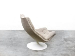 Bebop-Artifort-Swivel Chair-F591-Geoffrey Harcourt-vintage furniture-bebopvintage