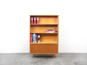 Bebop-Pastoe-BB03 Boekenkast-Berkenserie-Luspoot-Cees Braakman-vintage furniture-Bebopvintage