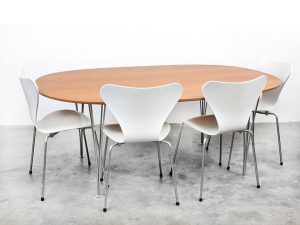 Bebop-Piet Hein tafel-Diningtable-Fritz Hansen-vintage design table-bebopvintage