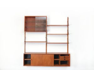 Bebop-Poul Cadovius-Royal System Wall Unit-Kastensysteem-modular system-Denmark-vintage wall system-bebopvintage