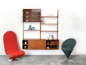 Bebop-Poul Cadovius-Royal System Wall Unit-Kastensysteem-modular system-Denmark-vintage wall system-bebopvintage
