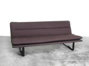 Bebop-Kho LIang Ie-bank-bruin-Artifort C683-vintage-reupholstered-vintage furniture-bebopvintage