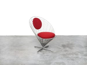 Bebop-Wire Cone Chair-Plus Linje-Verner Panton-vintage furniture-bebopvintage