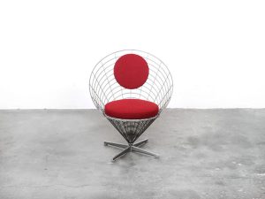 Bebop-Wire Cone Chair-Plus Linje-Verner Panton-vintage furniture-bebopvintage