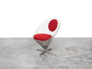 Bebop-Wire Cone Chair-Plus Linje-Verner Panton-vintage furniture-bebopvintage