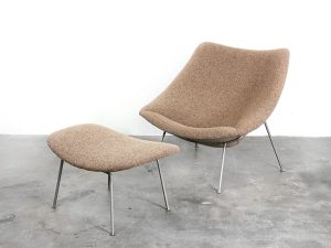 Bebop-Artifort-Oyster-F157-Pierre Paulin-vintage furniture-bebopvintage