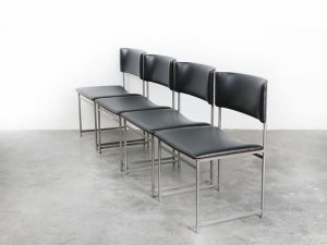 Bebop-Pastoe SM08-eetkamerstoelen-palissander-Cees Braakman-vintage furniture-bebopvintage